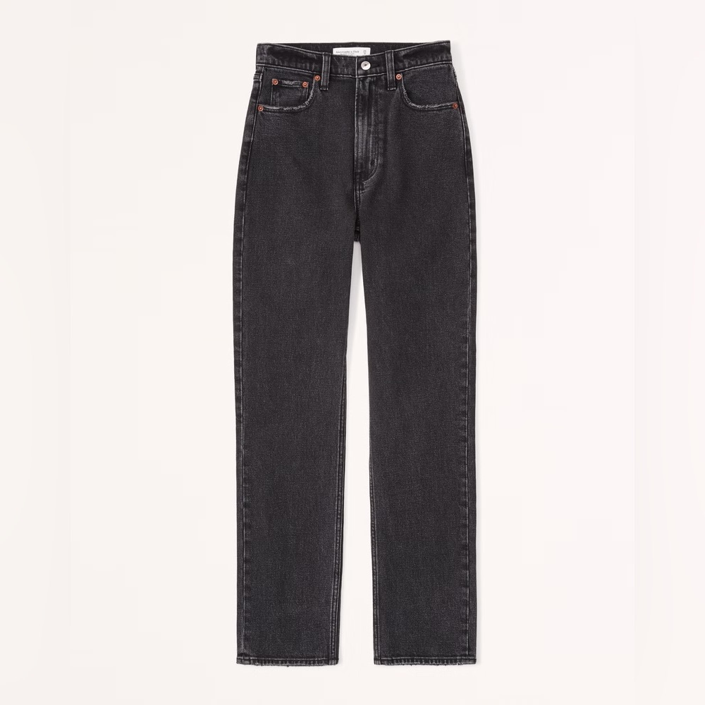 Abercrombie & Fitch Ankle Straight Ultra high rise jeans - curve love
